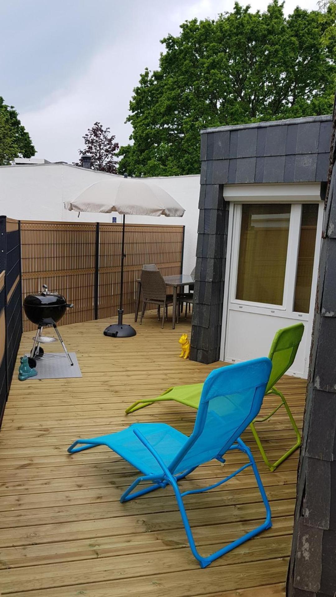 Maisonnette Cosy Avec Terrasse Et Parking - Bord De Mer Guidel Bagian luar foto